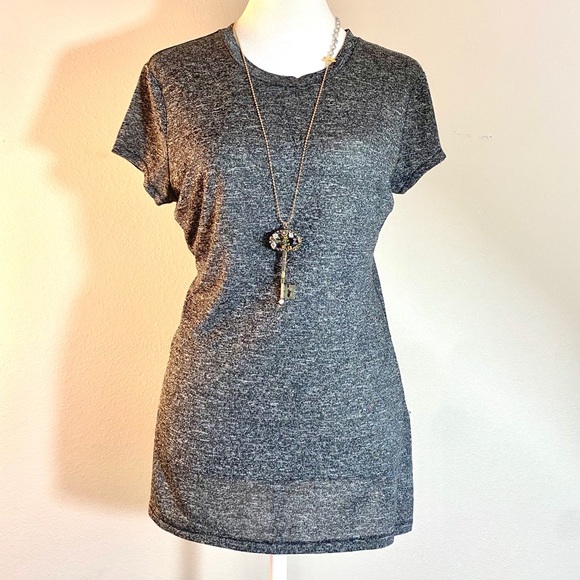 Rag & Bone Heathered Jersey T-shirt - Picture 1 of 12